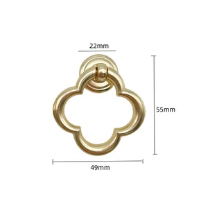 Furniture Handle Ring Dull <b>Gold</b> Minimalist Drawer Pull For <b>Cabinet</b> Sofa Home Decor - Product Image 4