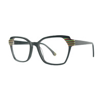 Nouvelles lunettes Anti lumière bleue pour unisexe mode lunettes carrées Vintage surdimensionné clair lentille plate montures optiques