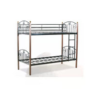 Lit superposé en métal pour garçons, lit superposé en acier pour école, lit superposé en fer pour appartement, lit superposé en acier pour chambre à coucher, lit superposé démontable pour dortoir