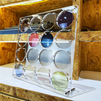 Support d'affichage pour lunettes de myopie en acrylique, organisateur transparent pour lunettes de soleil, cadre pour lunettes, support pour lunettes pour magasin de lunettes