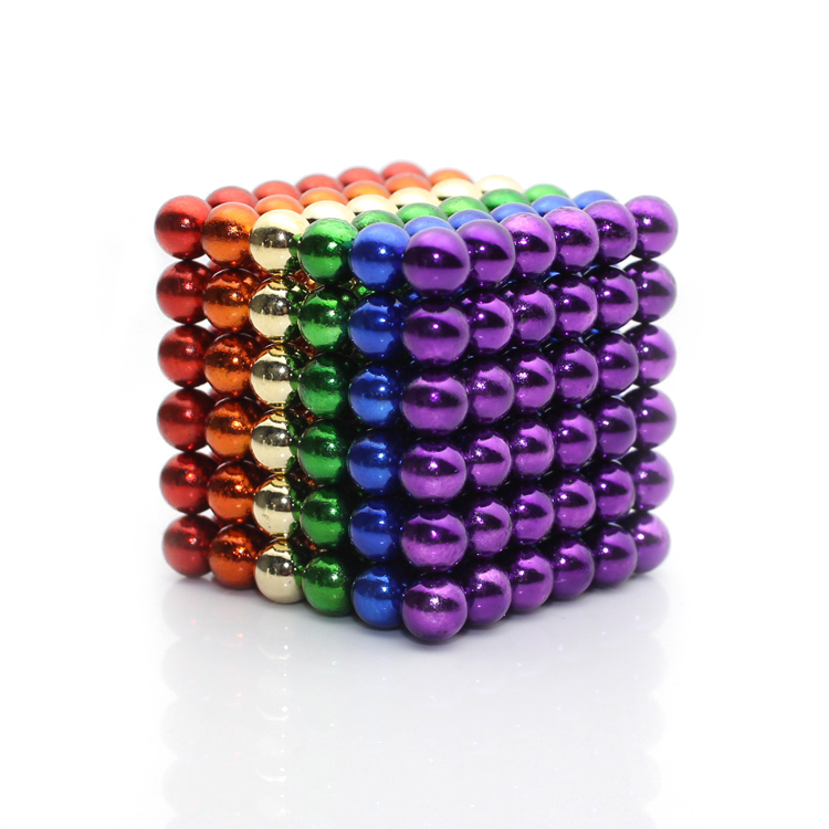 hotsale Amazon magnetic toy colorful magnetic balls