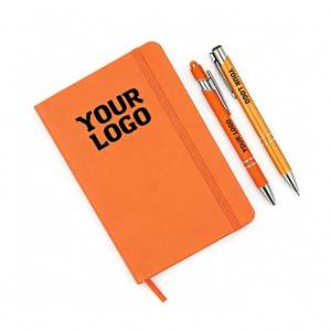 Cuaderno de Cuero PU A5/A6/B5 de Alta Calidad al por Mayor, Personalizado con Logotipo Impreso, Regalo Promocional, Cuaderno de Oficina para Negocios - Product Image 1