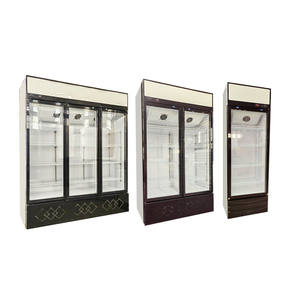 Réfrigérateur à porte vitrée simple de 300 L, vente chaude, réfrigérateur vertical Coca, réfrigérateur à boissons froides, vitrine - Product Image 4