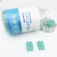 Gommes de monohydrate de créatine de soutien de suppléments sportifs OEM soins de santé gommes de créatine sans sucre créatine de marque privée