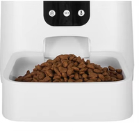 Distributeur automatique intelligent de nourriture pour animaux de compagnie, chat et chien, en plastique moderne, programmable, minuterie, 1 à 10 repas/jour, double alimentation