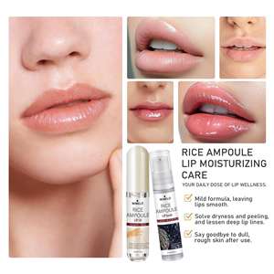 Vente en Gros Ampoule de Riz Éclaircissant Éclaircissant Hydratant Vegan Huile pour les Lèvres - Product Image 2