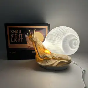 Gran oferta, recién llegado, luz nocturna de Caracol, lámpara de Luz LED operada por USB, luz de noche de mesa para decoración de habitación de niños, regalo de vacaciones