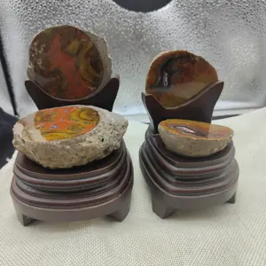 Wholesale Natural High Quality Crystal Crafts Raw Agate Druzy Geode Crystal For Home Decoration
