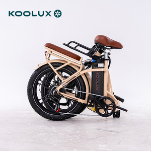 Bicicleta Eléctrica Plegable Popular al por Mayor con Batería de Litio, Motor Trasero sin Escobillas, Neumático Grueso de 20 Pulgadas, 25 km/h, Modelo Urbano para Adultos - Product Image 5