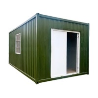 Mini-bâtiment de bureau mobile en conteneur, panneaux sandwich, entrepôt moderne pour stockage, maison préfabriquée personnalisable