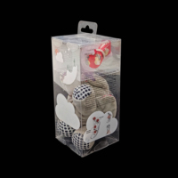 Caja de Embalaje de Plástico Cuadrada Personalizada con Logotipo, Color y Tamaño a Medida, Reciclable, de PET, PVC, PP, Ecológica, con Materiales Reciclados, CMYK 4