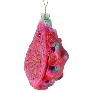 Hạt Charm Trái Cây Nhiệt Đới Mô Phỏng Thủy Tinh Chất Lượng Cao Hạt Charm Trái Cây Rồng Thủy Tinh Cho Cành Cây Giáng Sinh Đồ Trang Trí Treo - Product Image 1