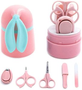 Lovely Baby Nail Clipper Tijera Pinzas Juego <span class=keywords><strong>de</strong></span> manicura Cabello recién <span class=keywords><strong>nacido</strong></span> <span class=keywords><strong>Kit</strong></span> <span class=keywords><strong>de</strong></span> cuidado <span class=keywords><strong>de</strong></span> <span class=keywords><strong>uñas</strong></span> The Baby Essential Nail Care <span class=keywords><strong>Kit</strong></span> para recién nacidos - Product Image 5