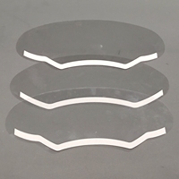 Visière de protection oculaire en plastique Kuliwei pour la coupe de cheveux - Protège-yeux jetables pour la protection des yeux, idéal pour la douche