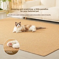 Tapis de luxe XinLan à texture tissée, tapis uni épais antidérapant et résistant à l'usure, tapis décoratif personnalisé pour gîtes et maisons-tuiles