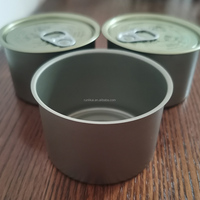 Boîtes de nourriture 2 pièces pour la viande, la sauce, le thon, l'emballage de poisson boîtes de conserve métalliques vides
