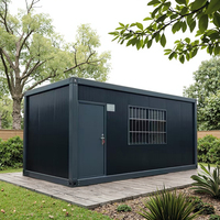 Panneau "sandwich" en acier modulaire de 20 pieds pour portes mobiles en bois détachable pour hôtels extérieurs maisons bureaux