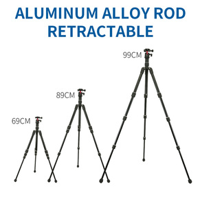 Trípode de viaje de aluminio al aire libre para aplicación de video de cámara <span class=keywords><strong>DSLR</strong></span> - Product Image 6