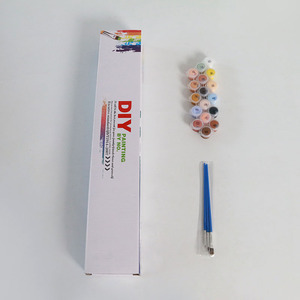 <span class=keywords><strong>Pintura</strong></span> al óleo pintada a mano de arquitectura de estilo japonés personalizada por números en lienzo para decoración del hogar - Product Image 3