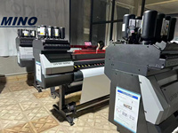 Nouveau modèle Original Mimaki UJV100-160Plus rouleau à rouleau imprimante UV avec liquide de nettoyage