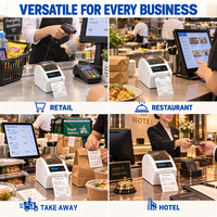 Printer Label Termal Barcode SNBC BTP-L520 Wifi USB Delivery Box untuk Supermarket