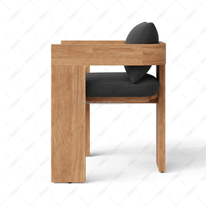 ダイニングテーブル4アームチェア屋外ガーデンレストラン - Product Image 5