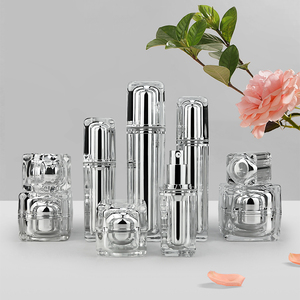 Lọ Kem Đóng Gói Bơ Toàn Thân Sang Trọng Thanh Lịch Dụng Cụ Chà Da Có Nắp Vặn Hộp Đựng Mỹ Phẩm Màu Vàng Bạc - Product Image 2