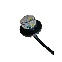 Feux stroboscopiques LED super lumineux 24W à encoche automatique, 12-24V multi-tension, haute puissance, clignotants pour voitures universelles, état neuf