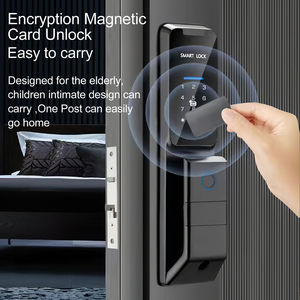 Outdoor-Finger abdruck Smart Lock Türschloss Smart Wifi <span class=keywords><strong>Remote</strong></span> TUYA Smart Türschloss Druck Passwort Keyless mit Türklingel Safe - Product Image 3