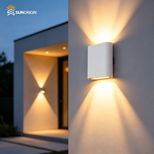 Moderna Lámpara de Pared LED para Exteriores de 12W, Iluminación Exterior para Jardín, Gran Venta - Product Image 4