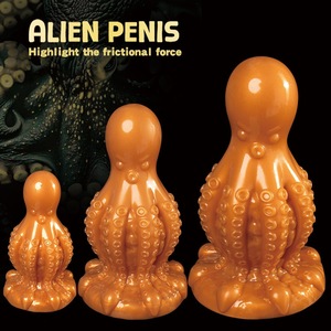 Plug anal réaliste en silicone liquide, grandes perles texturées, phallus imperméable pour la masturbation féminine/masculine/de couple, sex toy pour adultes - Product Image 3