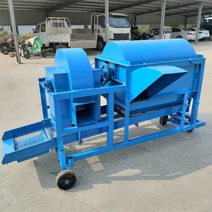 Double Shaft <b>Seed</b> Sheller 500 Kg H Carbon Steel Multifunctional For <b>Wheat</b> Rice And Herbs - Product Image 3