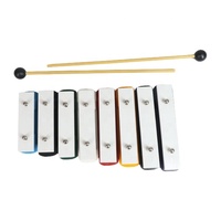 Orff Metallophone Chinese Manufacturers Factory Price Percussion Instrument Educational Use Durable High Quality Metal