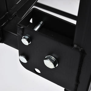 <span class=keywords><strong>Porte</strong></span>-bagages pliant universel panier de transport en acier monté sur attelage avec plateau de table - Product Image 4