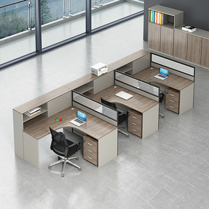 Mesa Oficina Manufacturer 2 3 4 6 Person Workstation <strong>Panel</strong> <strong>System</strong> Company School Hospital <strong>Modular</strong> Cubicle Office Work Station - Product Image 4