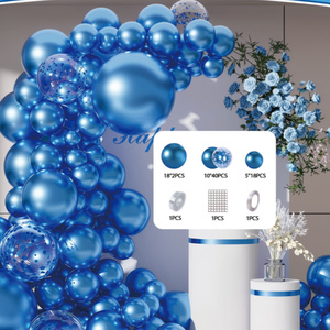 مجموعة بالونات صديقة للبيئة ومتينة من إكسبون لتزيين أعياد الميلاد وحفلات استقبال المولود وعيد الأم والتخرج وعيد الحب والكريسماس - Product Image 4