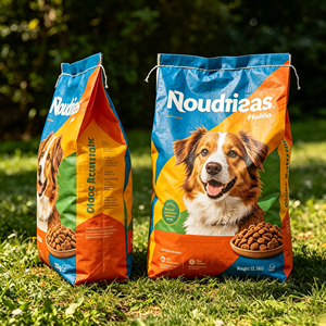 Sac en plastique de haute qualité, tissu tissé en polypropylène personnalisé, durable pour l'alimentation des animaux, résistant à l'humidité, avec un <span class=keywords><strong>prix</strong></span> compétitif - Product Image 4