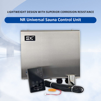 Schneider Kontaktor Sauna-Controller Einzelnes 2-adriges Kabel Einfache Installation Digitale Steuerbox 304SS Aluminiumlegierung Gehäuse Modell