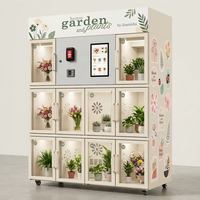 Distributeur automatique de fleurs intelligent JOYVEND – Idées pour petites entreprises – Vente de fleurs fraîches automatisée avec un ROI élevé en Europe – Certifié CE