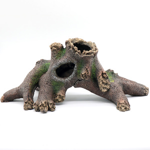 Decoración para Acuario, Tronco de Árbol, Cueva Hueca para Peces Betta y Cíclidos, Rocas para Esconderse - Product Image 6