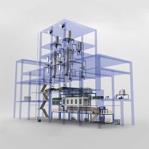 MACHINE d'extrudeuse de fibres agrafes pour animaux, ligne de PRODUCTION de fil de POLYESTER ajouré compressé, nouvelle collection - Product Image 1