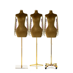 Mujer tienda exhibición ropa costura Sastre Curvy maniquí femenino Pin Big Butt Corps pecho grande maniquíes de talla grande de mujeres - Product Image 1