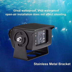 רכב היפוך עזרה 4 סיכה תצוגה אחורית מצלמה חיישן מערכת 7 "צג רכב עם כבל וידאו עבור ואן אוטובוס משאית Rv - Product Image 2