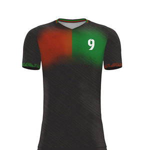 Seragam Sepak Bola Ringan Cepat Kering Bernapas 100% Poliester Ramah Lingkungan Bernapas 100% Poliester Seragam Sepak Bola Pemain - Product Image 5