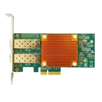 Adaptateur de carte réseau fibre optique double port 1 Gigabit pour serveurs IA et périphériques fibre optique