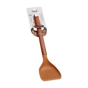 Silicone Spatula Non Stick <b>Pan</b> Spatula Household Cooking Utensil High Temperature Resistant Food Grade With Anti Scald Handle - Product Image 1
