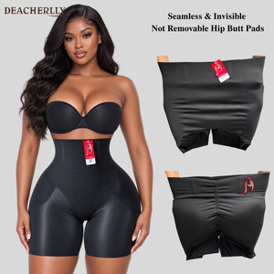 Pantalon gainant <span class=keywords><strong>invisible</strong></span> rembourré taille haute pour <span class=keywords><strong>femme</strong></span>, rehausseur de hanches et fesses, effet ventre plat et lifting des fesses - Product Image 1