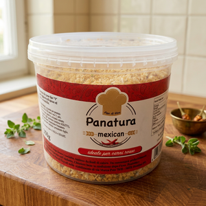 Envase de Plástico de 350 g de Especias de Trigo, Pan Rallado con Chile y Ajo, Delicioso Pan Italiano, Empanizado Mexicano - Product Image 3