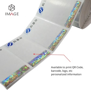 Estrias de holograma de estampagem quente em etiquetas de papel para embalagem - Product Image 3