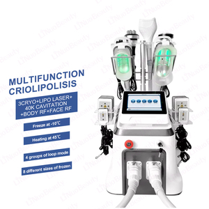 Offre Spéciale : Appareil de Cryolipolyse 360° pour Amincissement Corporel, Élimination de la Cellulite, Perte de Graisse, Cryothérapie, Remodelage Corporel, RF, <span class=keywords><strong>Lipo</strong></span> Laser et <span class=keywords><strong>Cavitation</strong></span> - Product Image 2